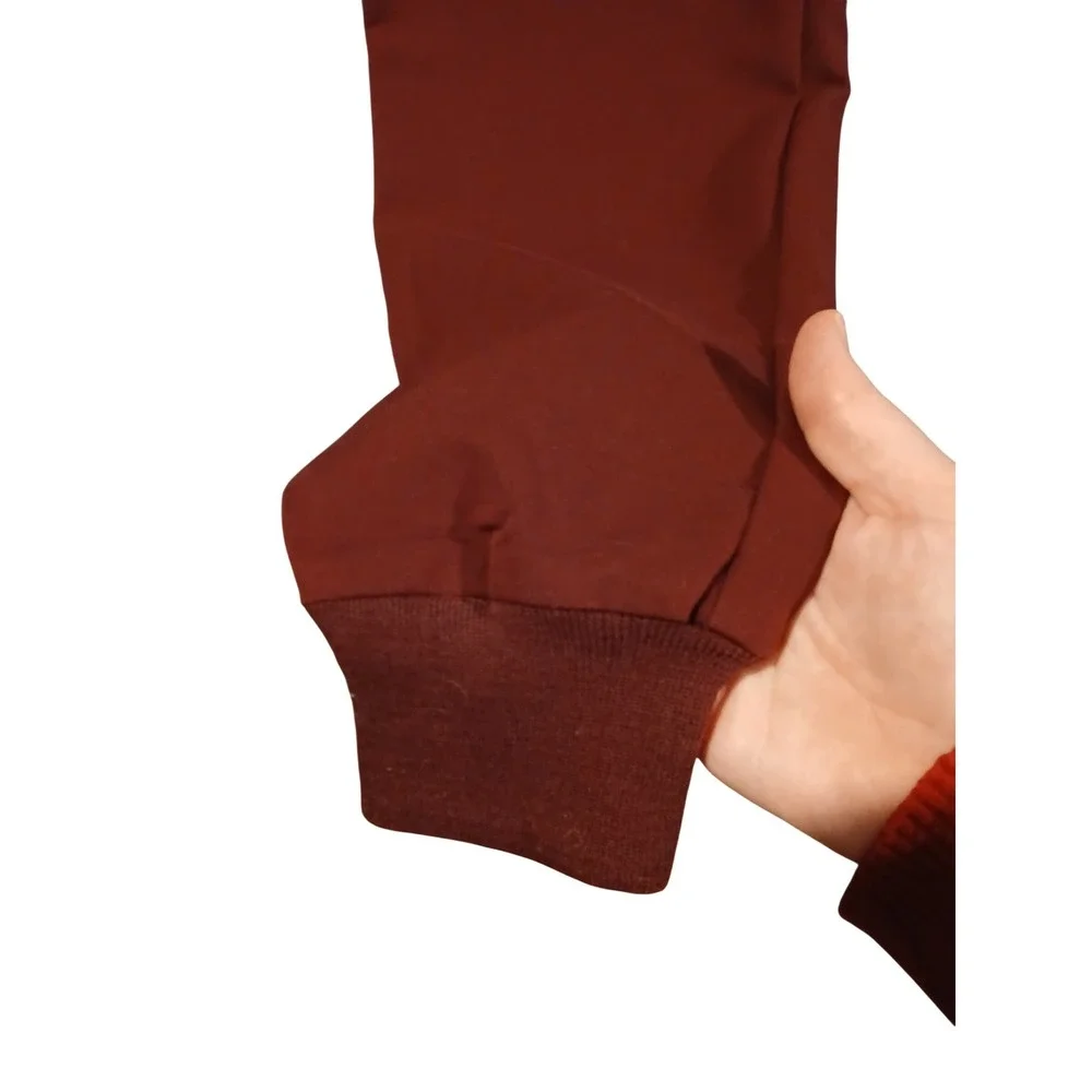 FIGS Men's Scrub Pants Burgundy Red Jogger Style Athletic Fit Size Small Tall